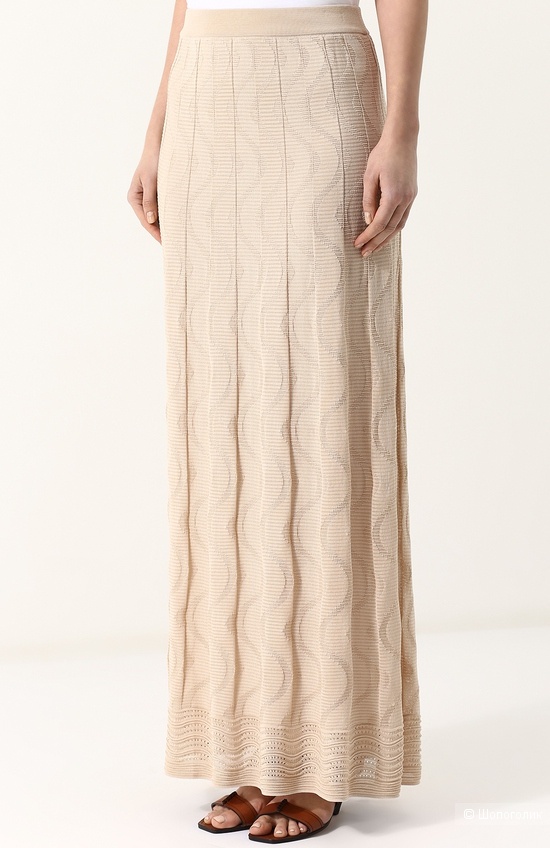 MISSONI трикотажная юбка в пол р.48