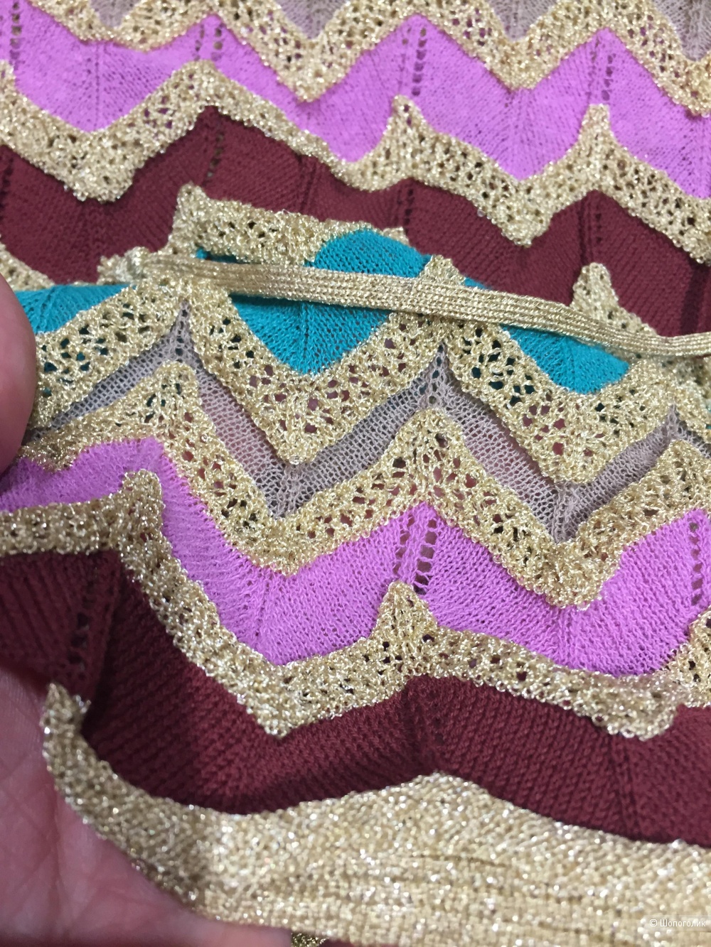 MISSONI топ с открытым плечом р.44