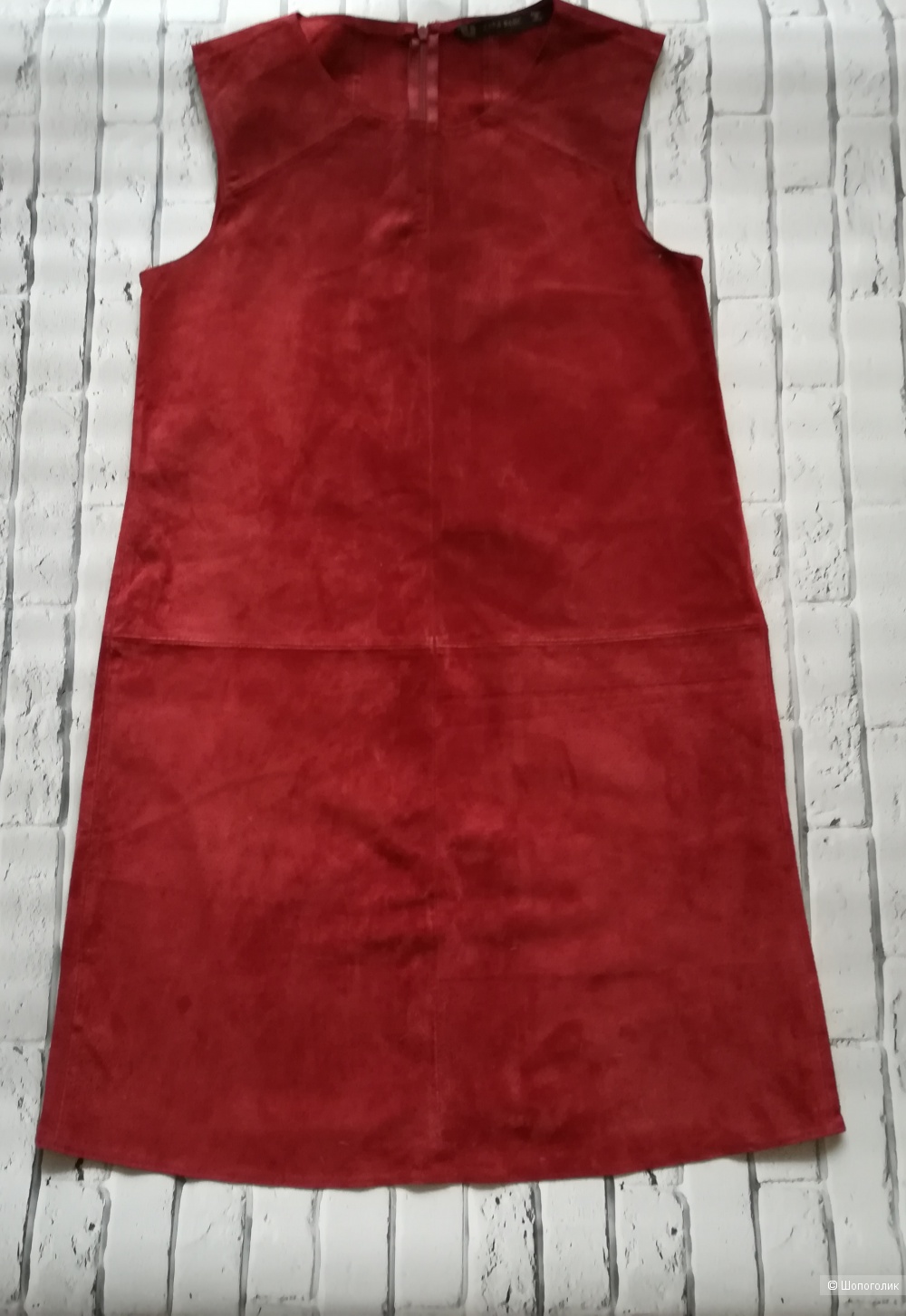 Замшевое платье Zara, размер 42-44