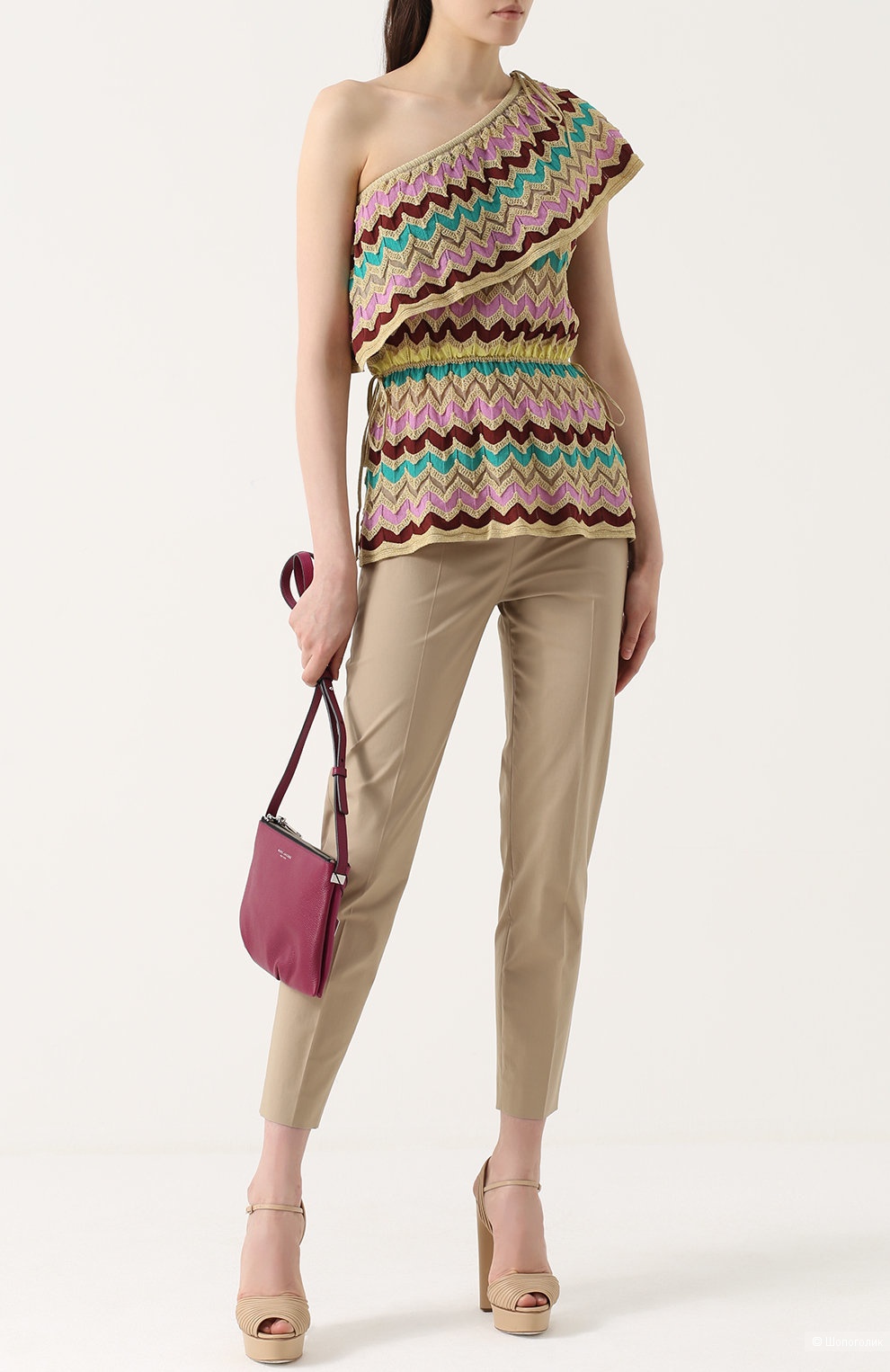 MISSONI топ с открытым плечом р.44