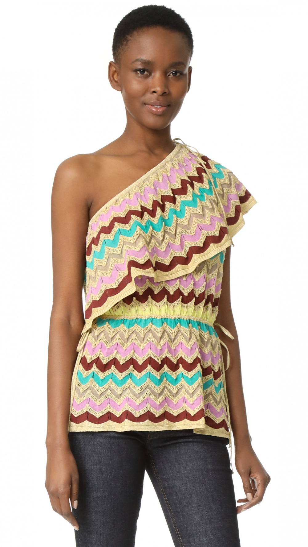 MISSONI топ с открытым плечом р.44