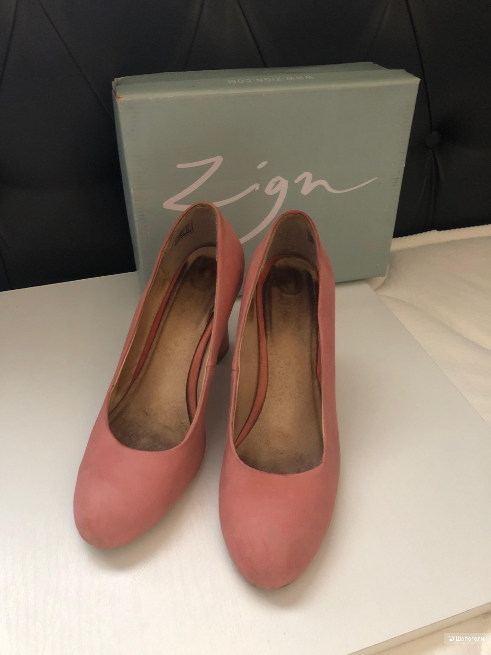 Кожаные Туфли Zign размер 39 - 40 ( 26 см )