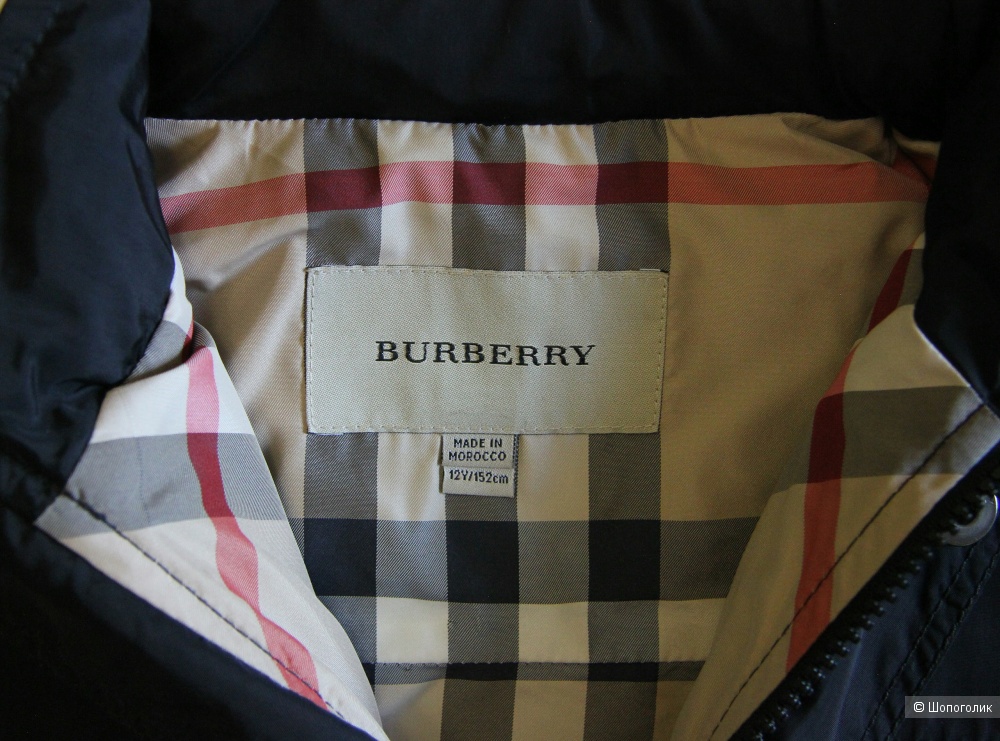 Куртка/парка Burberry на 12-14 лет, рост 152