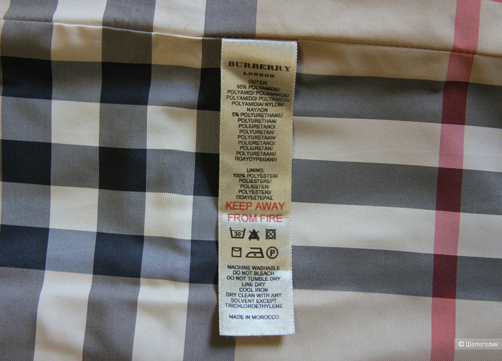 Куртка/парка Burberry на 12-14 лет, рост 152