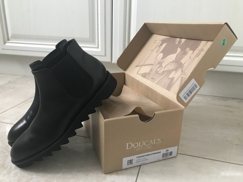 Ботинки челси Doucal’s, размер 39