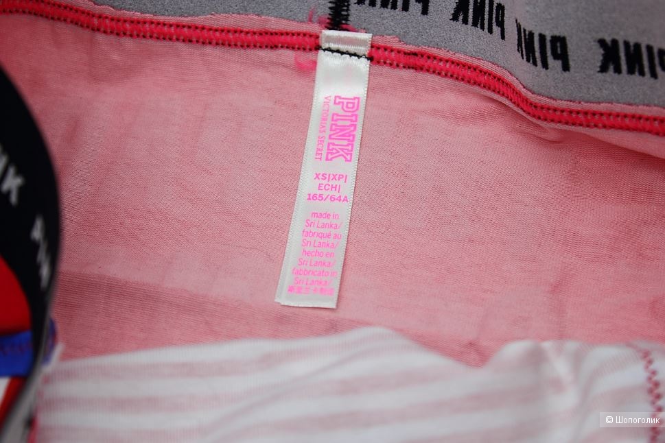 Трусики-шорты Pink от Victoria's Secret, размер XS (42) ОБ до 92 см