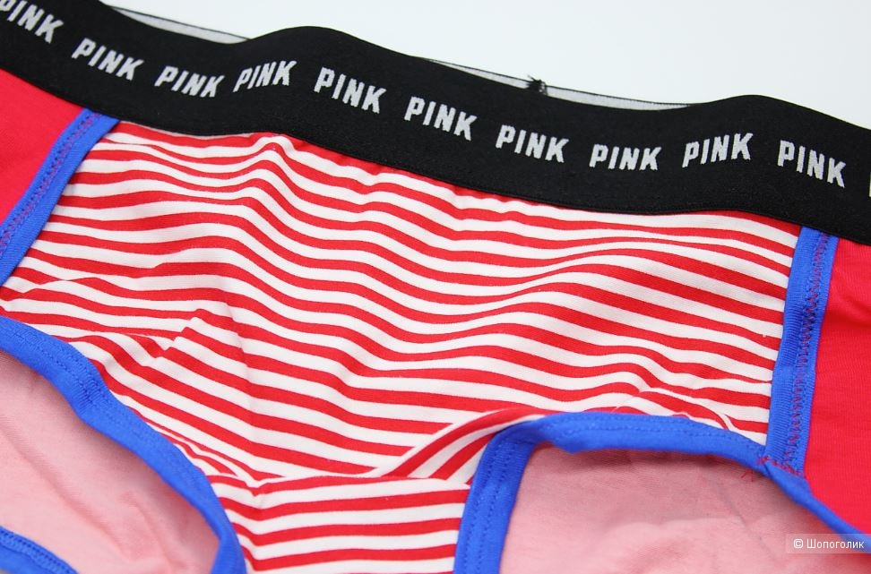 Трусики-шорты Pink от Victoria's Secret, размер XS (42) ОБ до 92 см