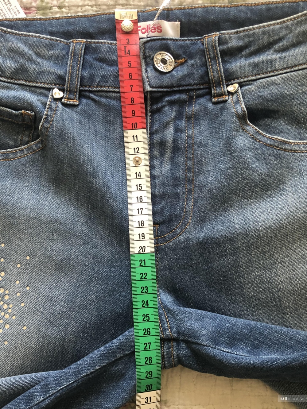 Джинсовые брюки BLUGIRL FOLIES размер 28