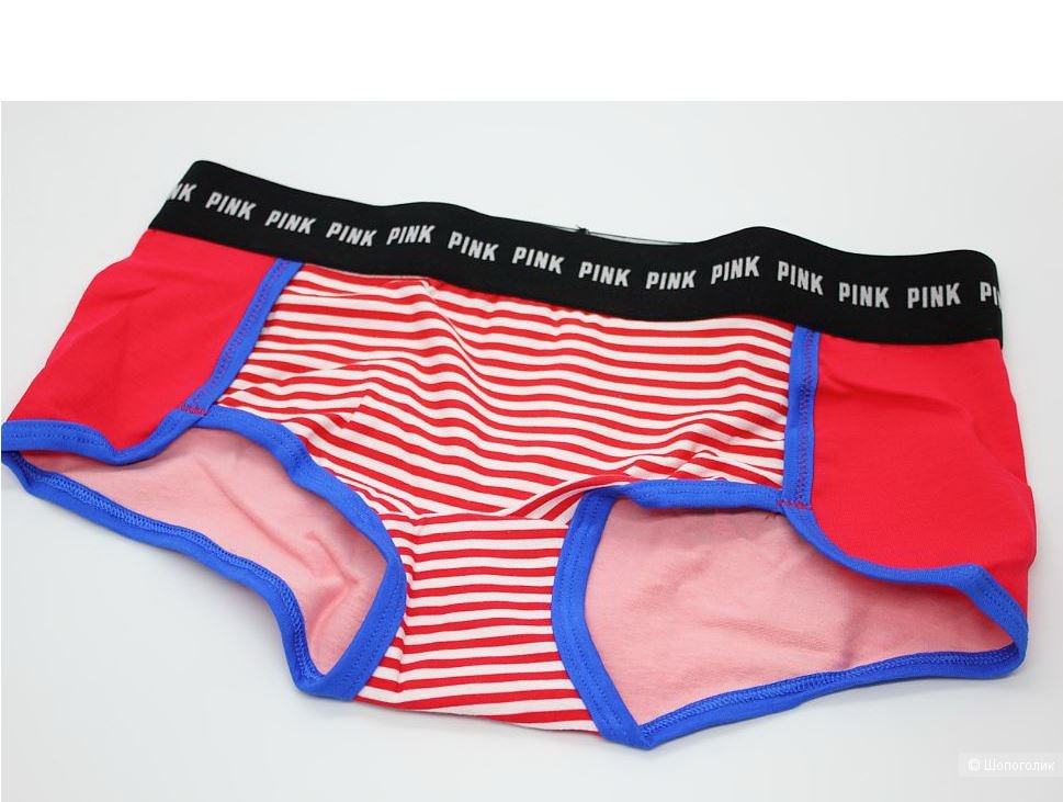 Трусики-шорты Pink от Victoria's Secret, размер XS (42) ОБ до 92 см