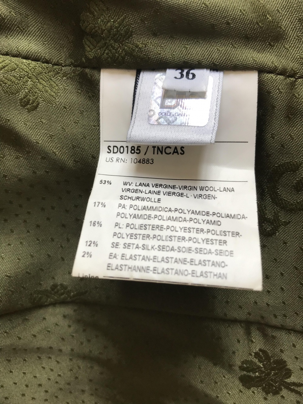 Платье D&G, XS