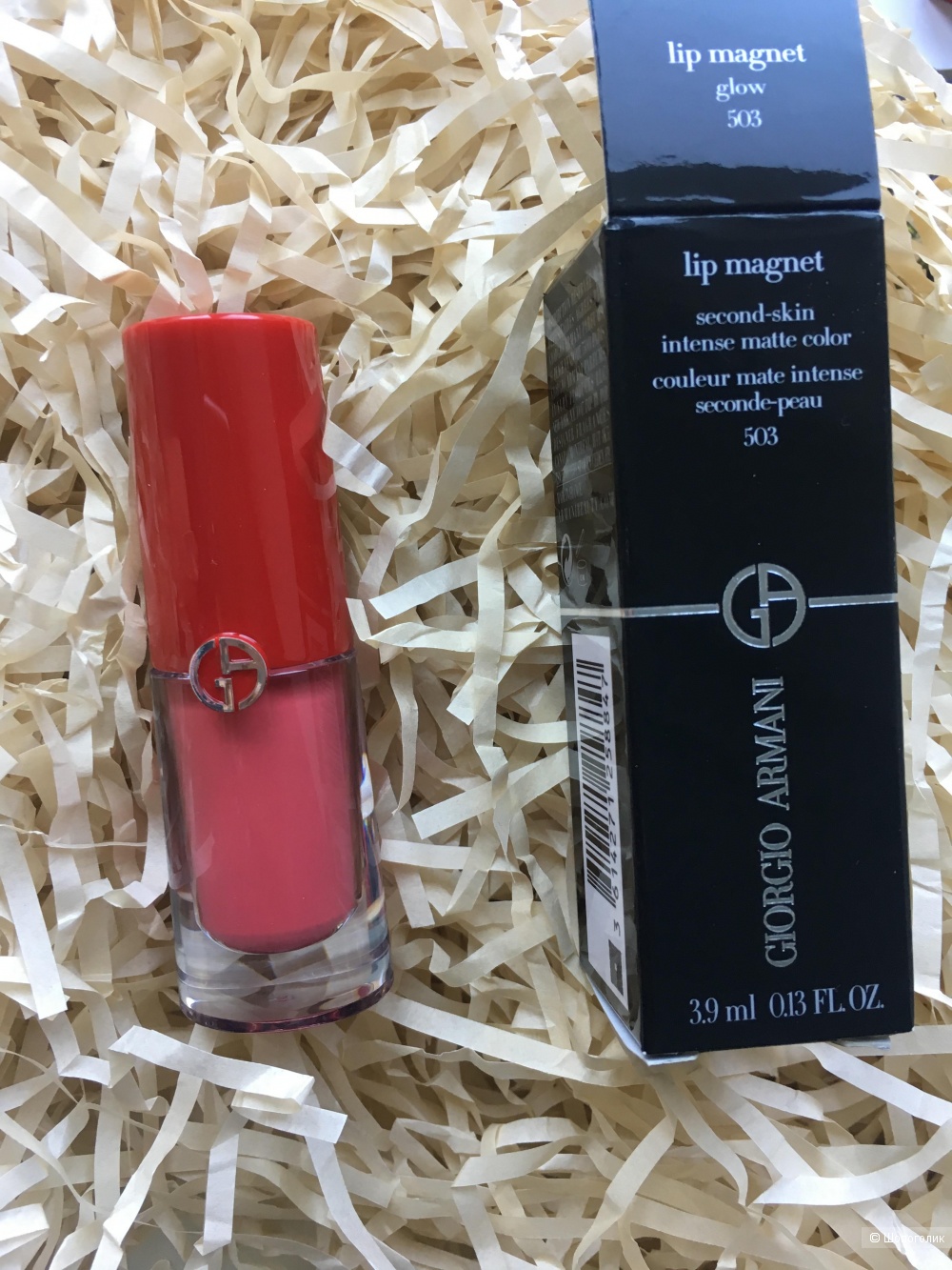 Стойкая жидкая помада Giorgio Armani 503 тон 3,9ml