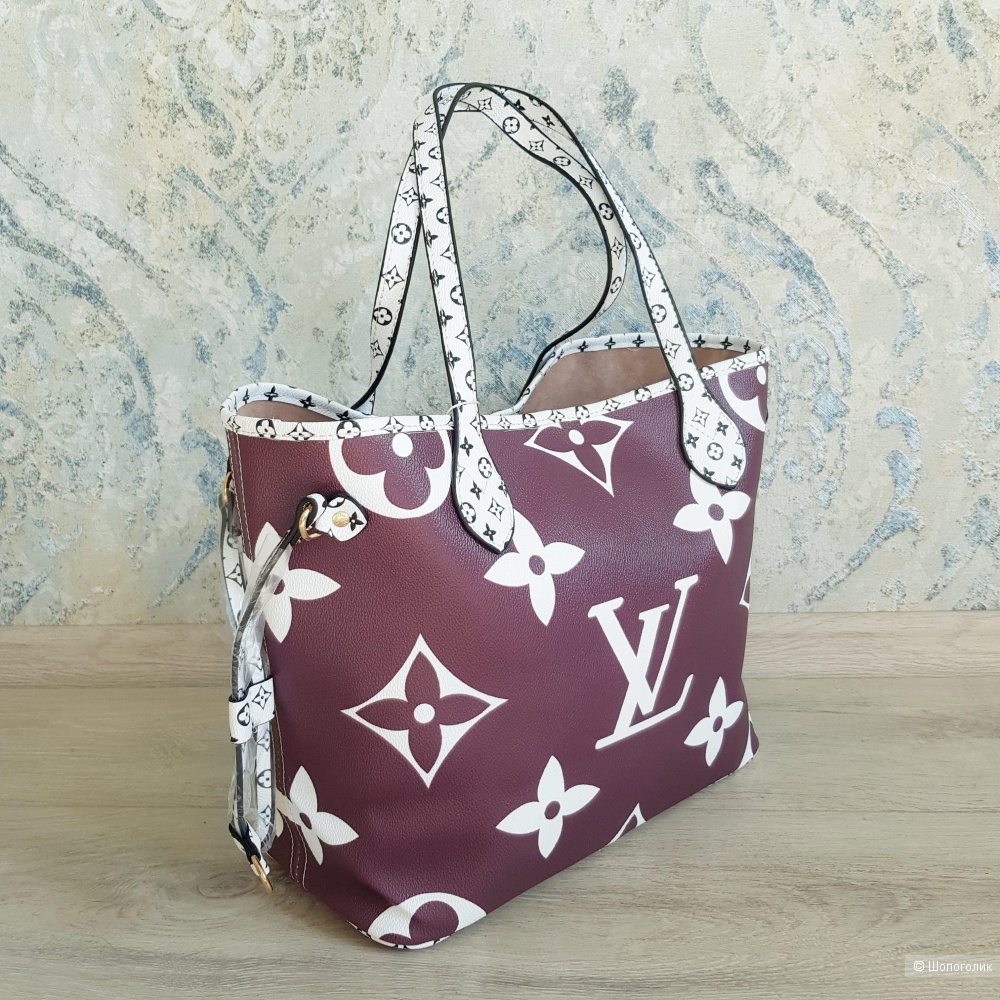 Сумка Louis Vuitton Neverfull (фиолет)