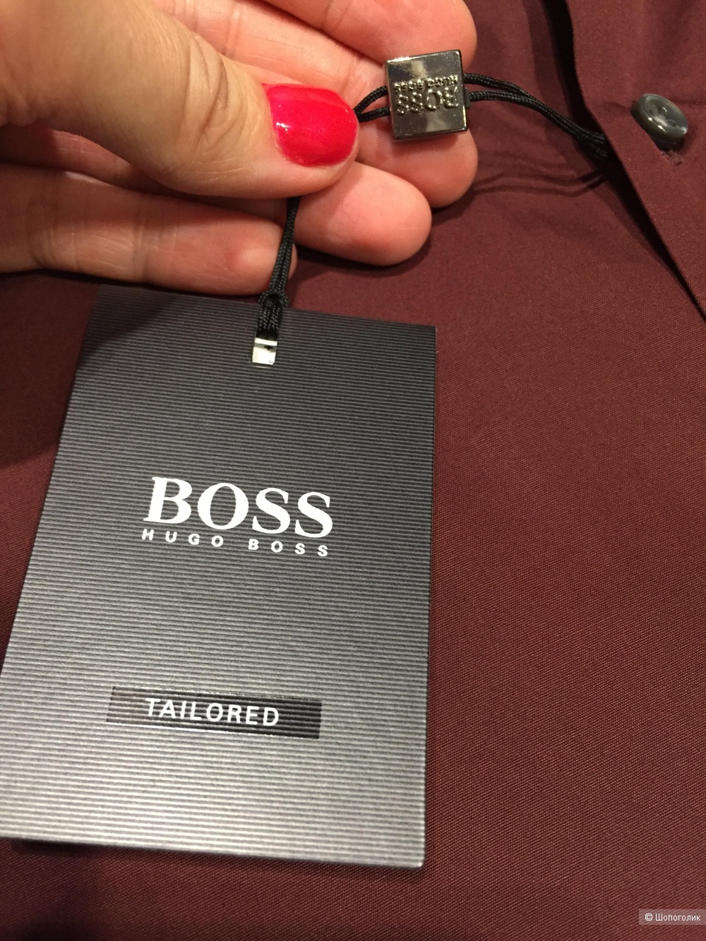 HUGO BOSS мужская рубашка 42 ворот-48 размер