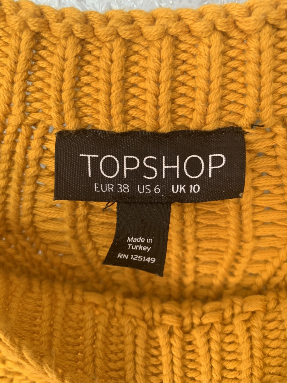 Джемпер Topshop, размер 38 eur