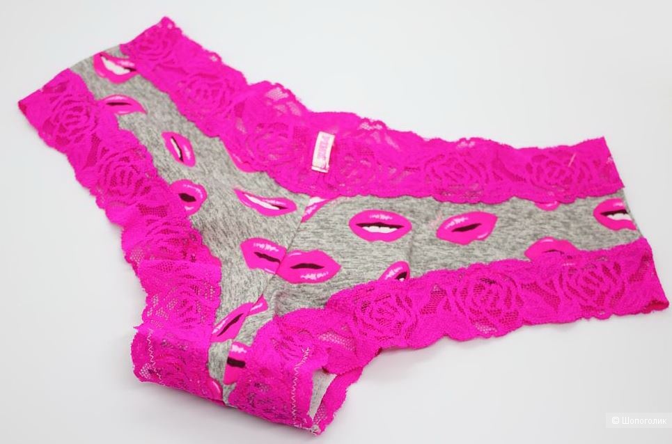Трусики-чикстеры Pink Victoria's Secret, размер M (ОБ до 104 см)