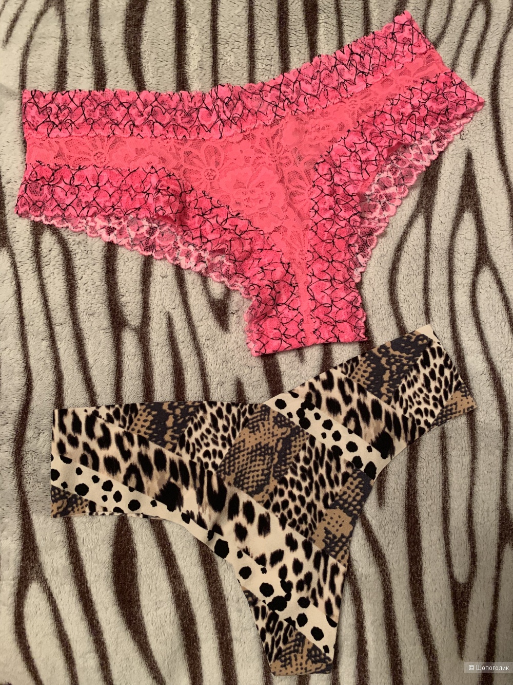Трусики Victoria’s Secret, сет из 2 штук, размер S