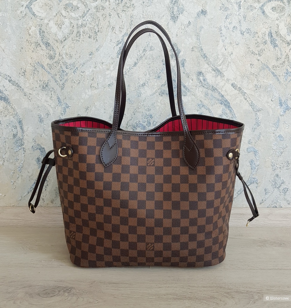 Сумка Louis Vuitton Neverfull (канва Damier Ebene)