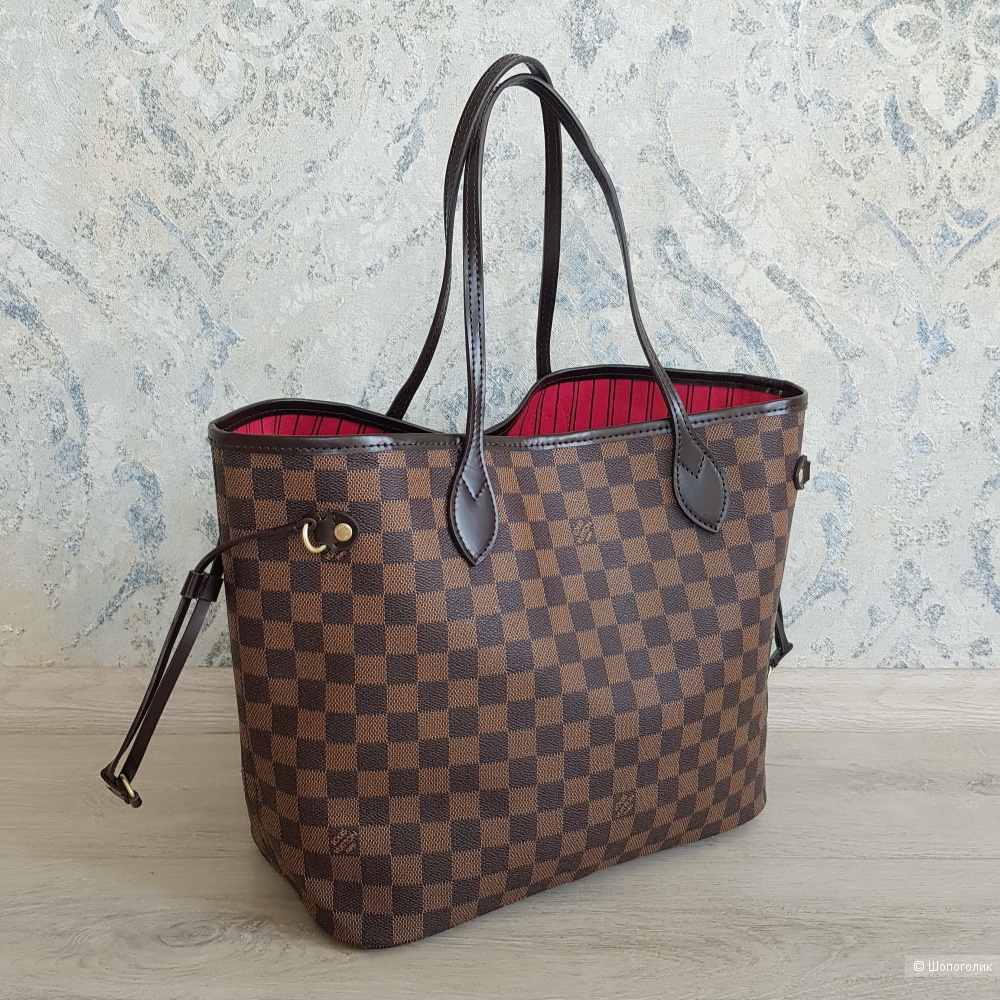 Сумка Louis Vuitton Neverfull (канва Damier Ebene)