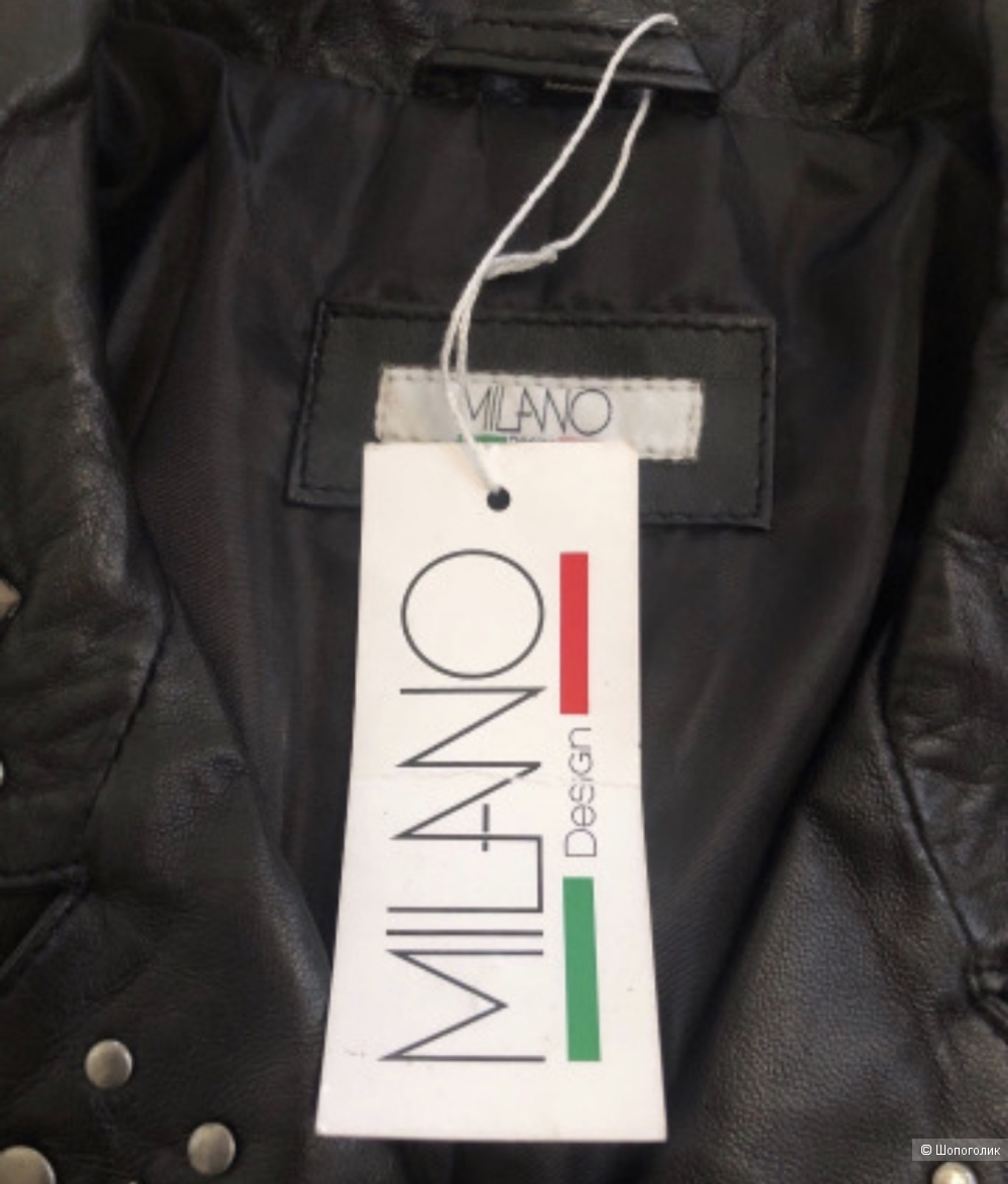 Кожаная куртка Milano, размер М -L.