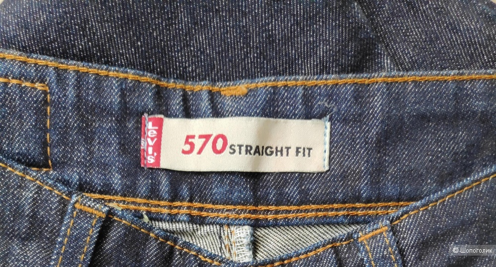 Джинсы Levi’s 570 STRAIGHT FIT, размер W 26 L 34.