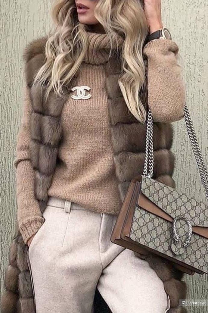 Брошь CHANEL, one size