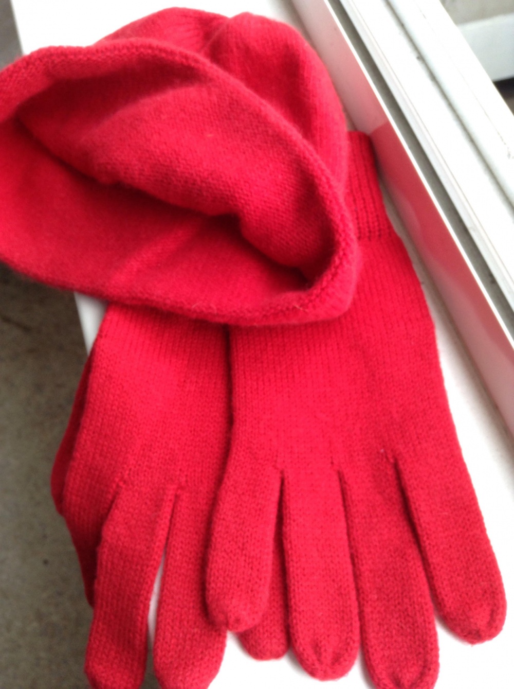 Шапка + перчатки, one size
