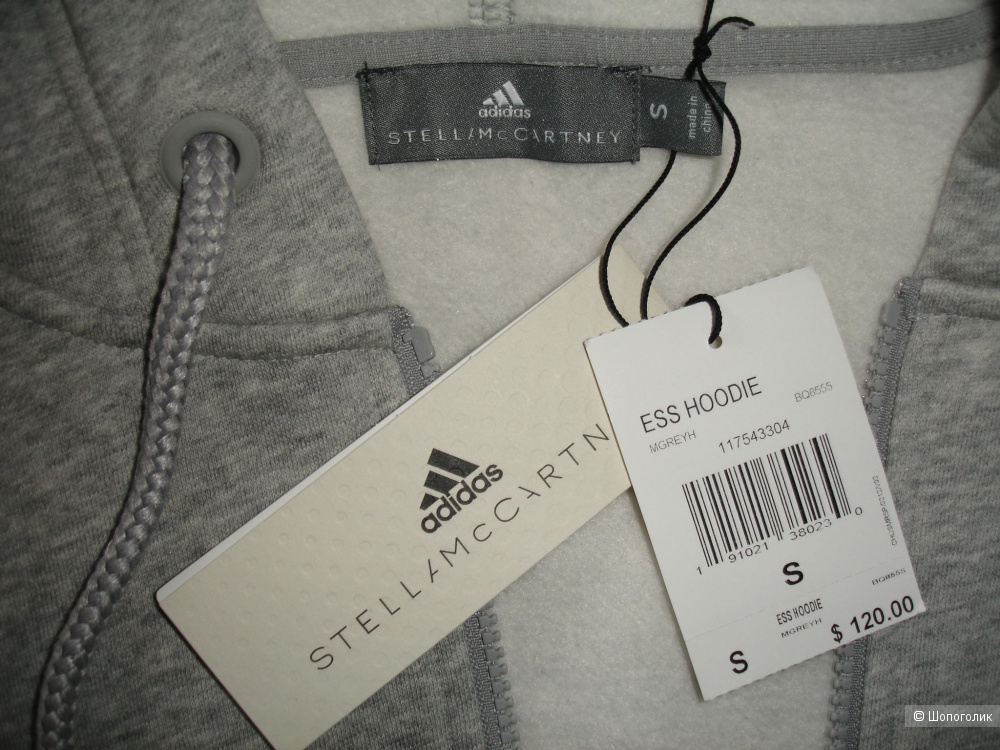 Толстовка с капюшоном (худи) Essentials adidas by Stella McCartney, размер S