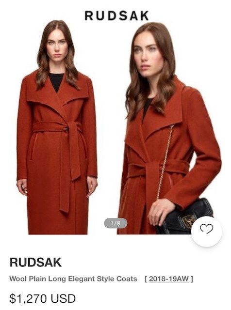 Пальто  RUDSAK,XS-S