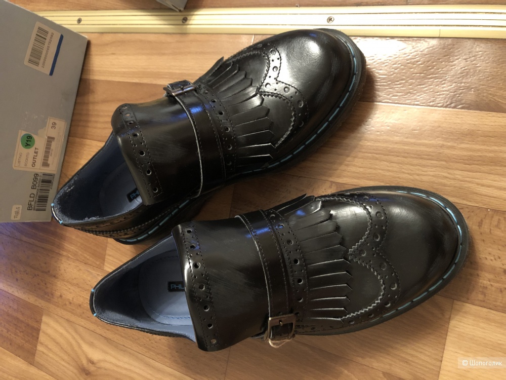Новые туфли лоферы Philippe Model размер 39 на 38-39