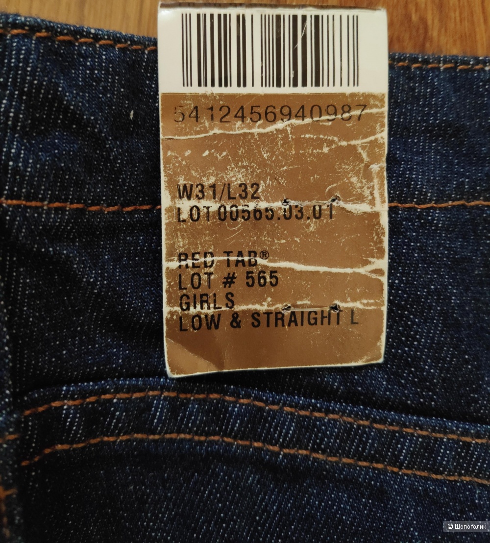 Джинсы Levi’s 501, размер W 31 L 32.