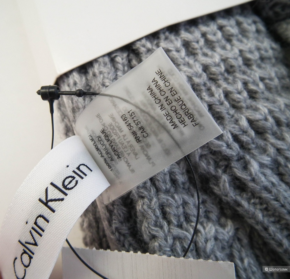 Набор Calvin Klein шапка, перчатки, шарф