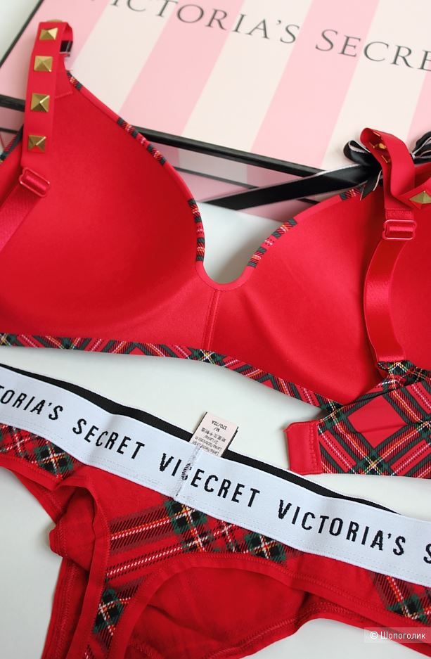 Комплект Victoria's Secret бюстгальтер 34С (75С) и трусики (М)
