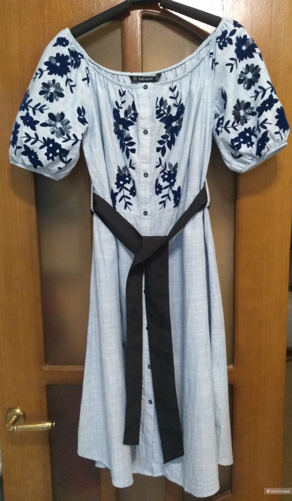 Платье-рубашка ZARA (M)