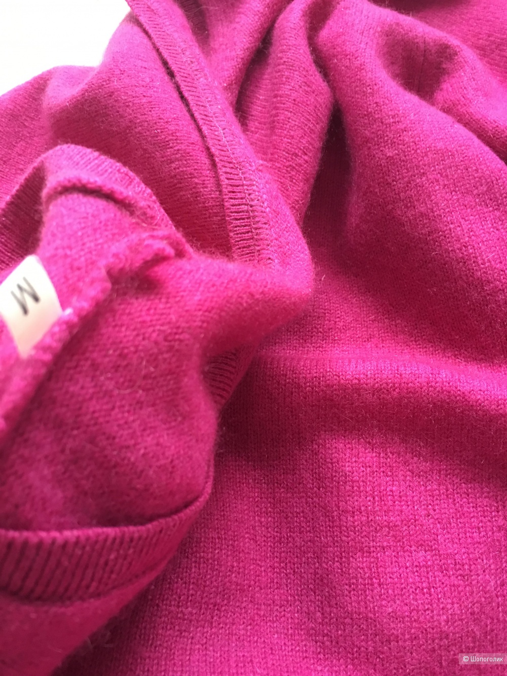 Пуловер no name размер М цвет розовая фуксия