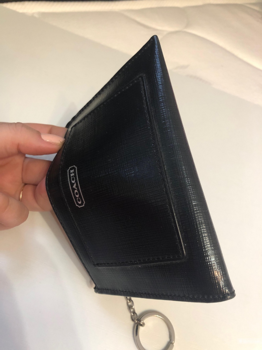 Кожаный кошелек COACH