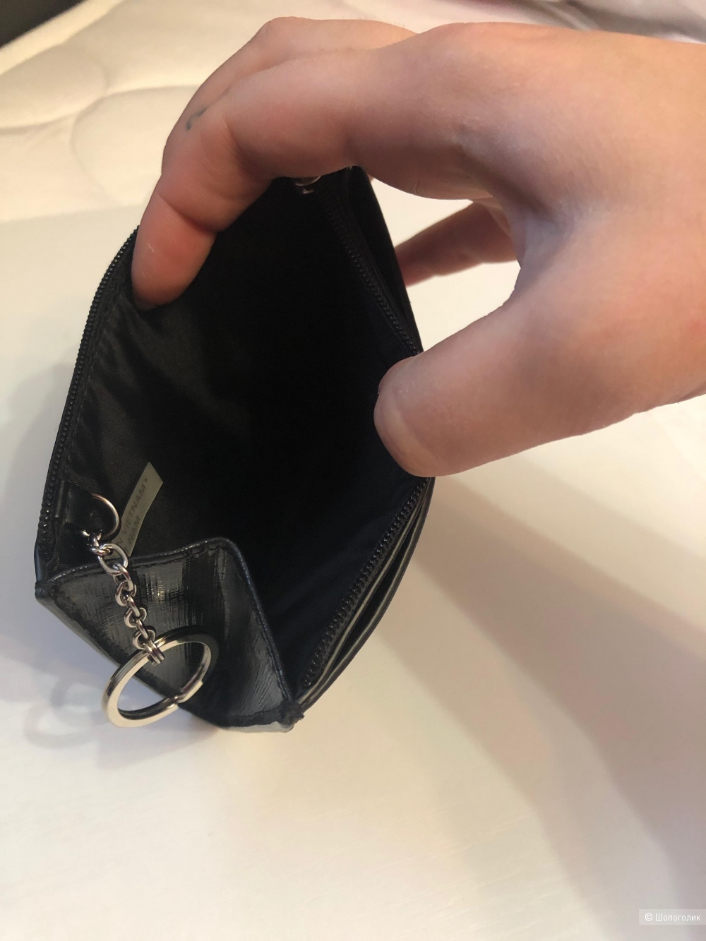 Кожаный кошелек COACH