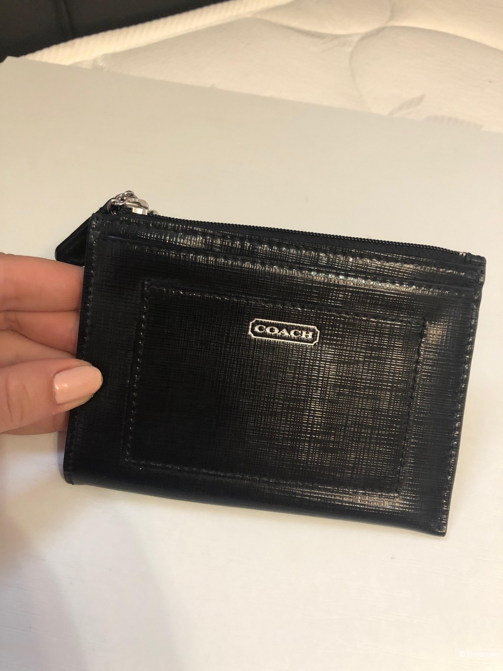 Кожаный кошелек COACH