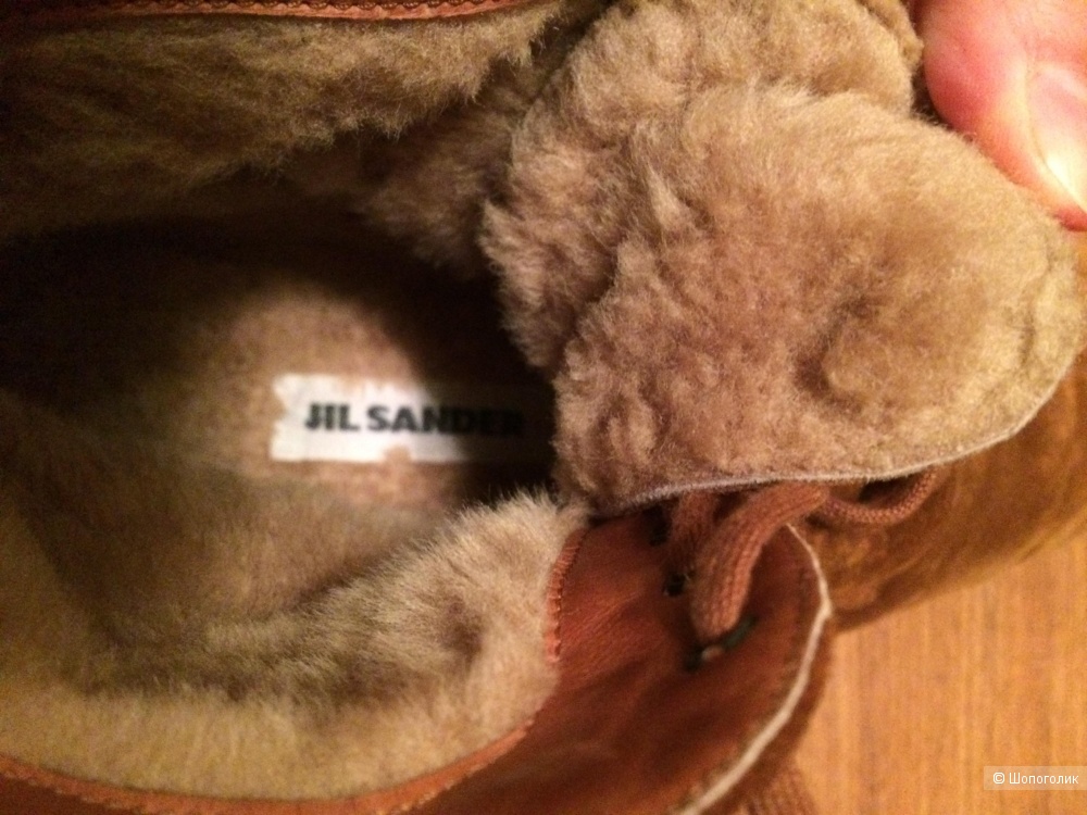 Ботинки замша Jil Sander размер 37