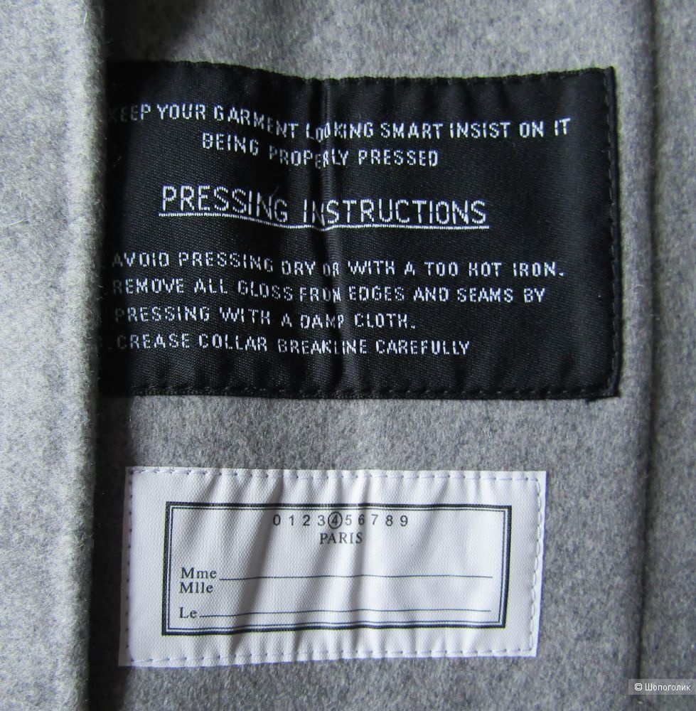 Пальто Maison Margiela размер 44IT на 46