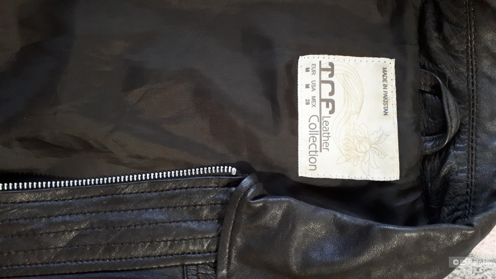 Куртка кожаная Zara trf, размер М
