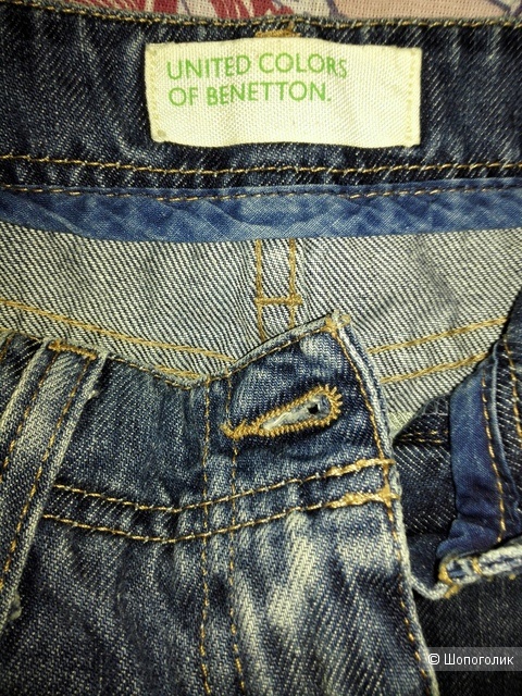 Джинсовая юбка United Colors of Benetton, размер 42