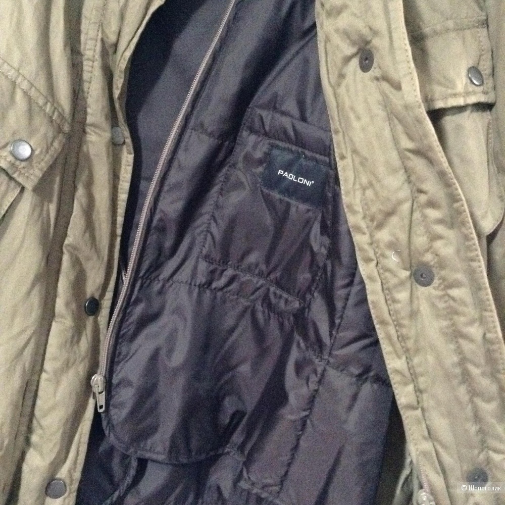 Куртка с подстежкой-жилетом PAOLONI, размер 46.