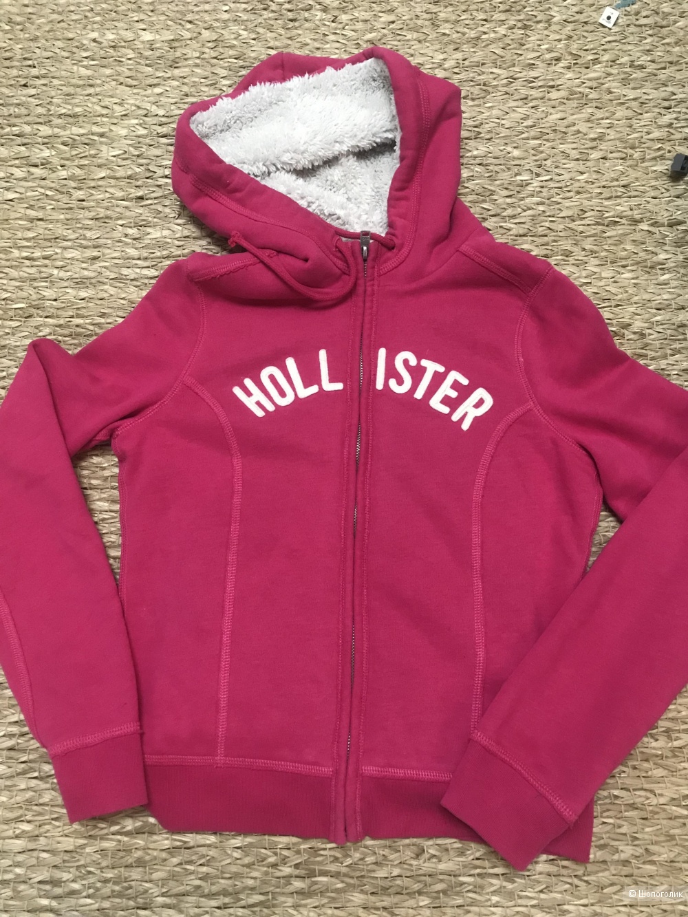 Толстовка на меху Hollister, S-M