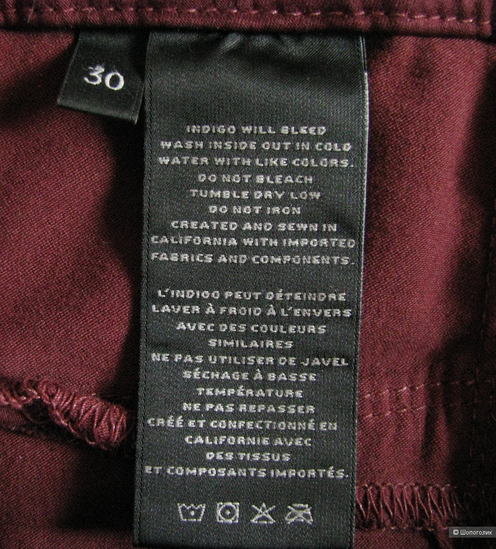 Джинсы J Brand, 30 размер (на 46)