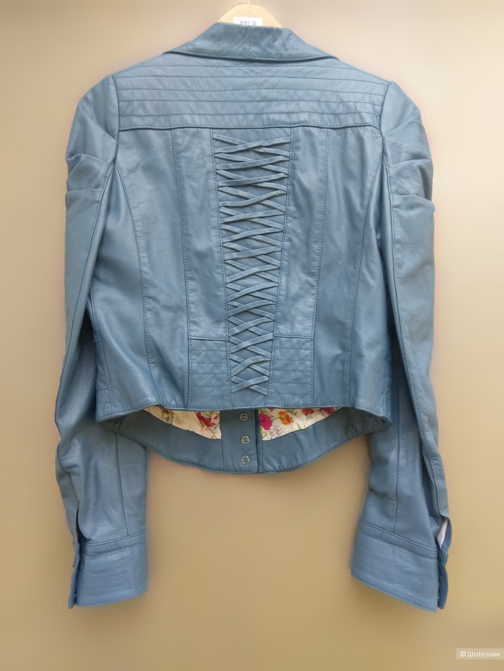 Кожаная куртка-пиджак Guarapo 46-48 р. (L,M)