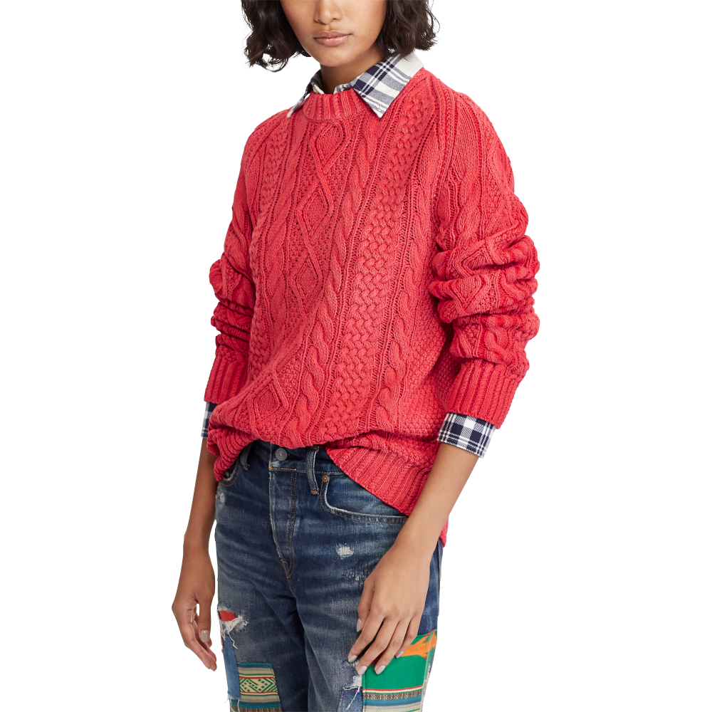 Хлопковый свитер Ralph Lauren размер XS