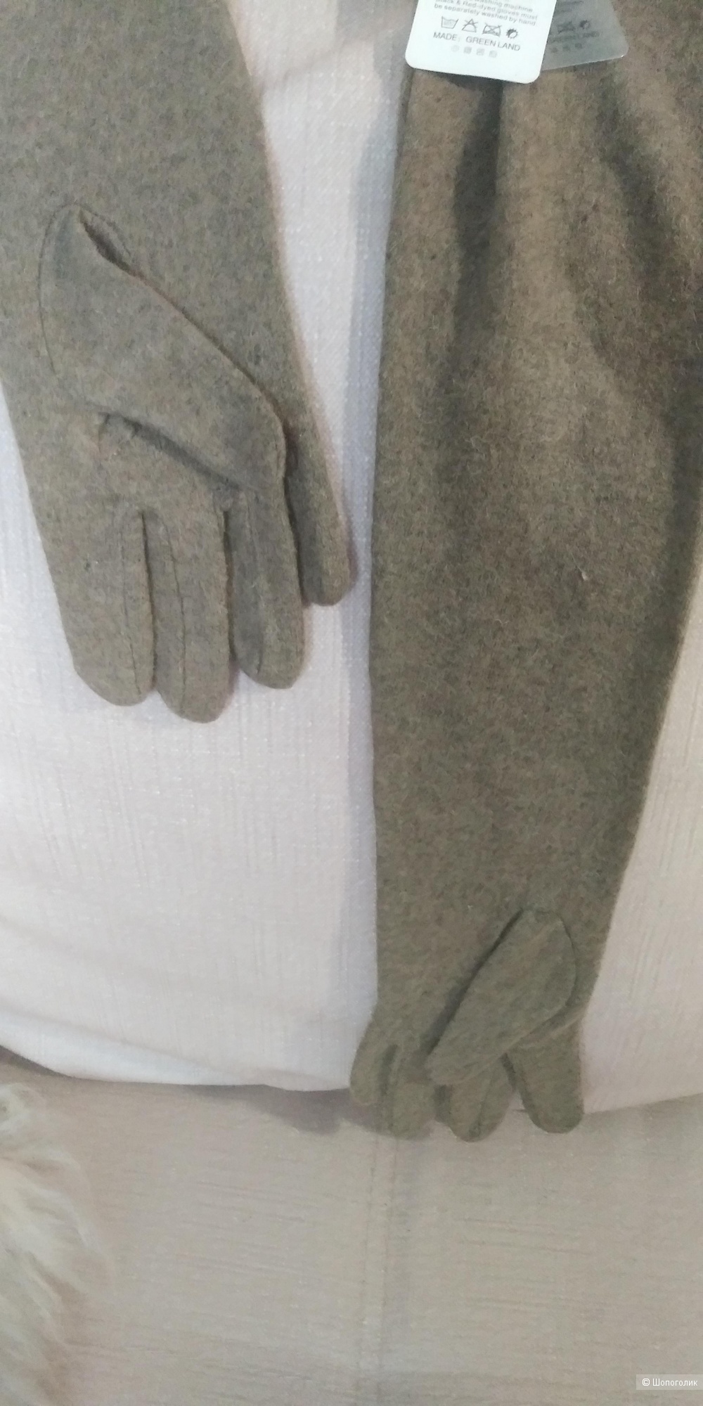 Длинные женские перчатки