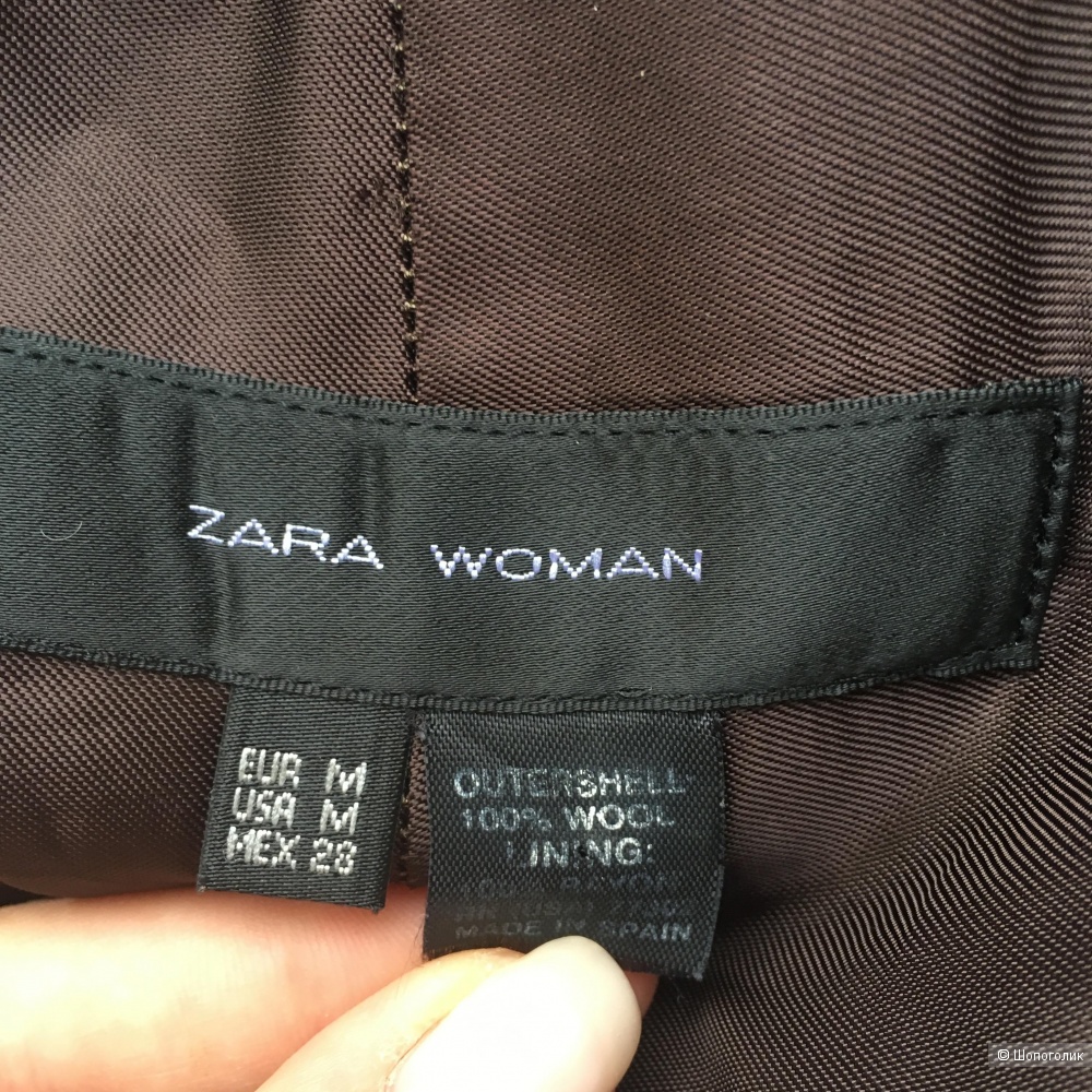 Пальто пончо накидка Zara, S-M