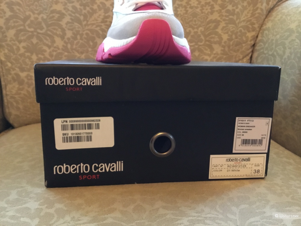 Кроссовки Roberto Cavalli p38eu (стелька 25см)