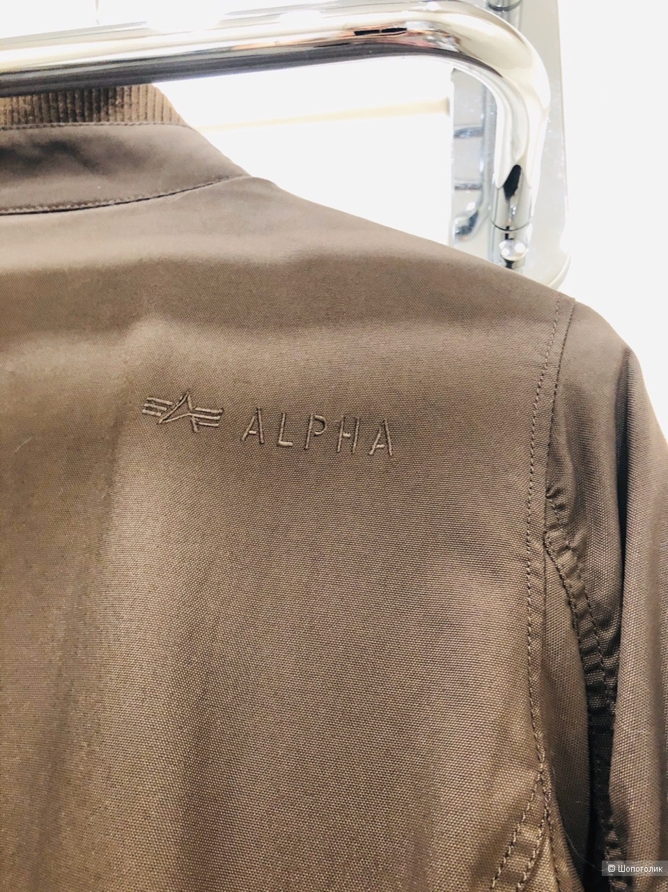 Куртка "Alpha Industries". США.Размер S-M.